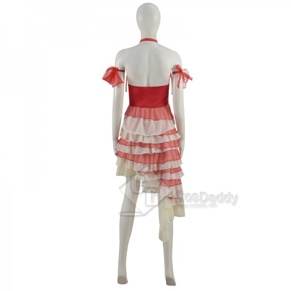CosDaddy Harley Quinn Red Dress Plus Size The Suicide Squad 2 Cosplay Costumes (New Version)