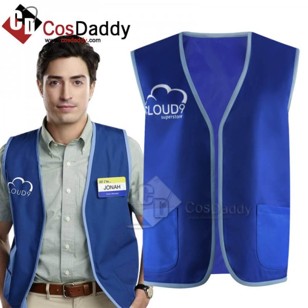 Cloud 9 Superstore Vest Jonah Blue Vest CosDaddy