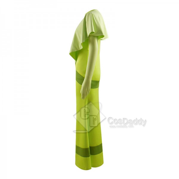 Disney Princess and the Frog Princess Tiana Green Dress Cosplay Costumes CosDaddy