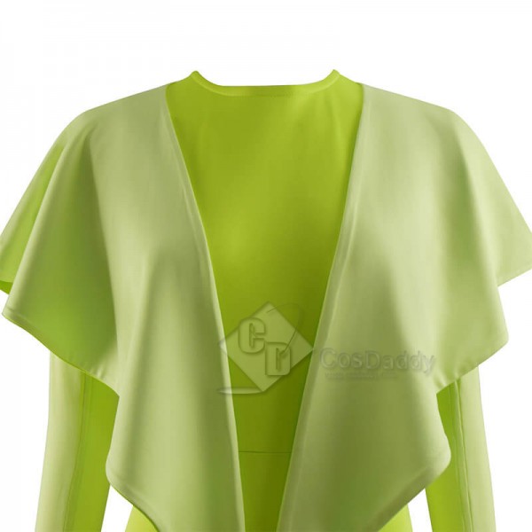 Disney Princess and the Frog Princess Tiana Green Dress Cosplay Costumes CosDaddy