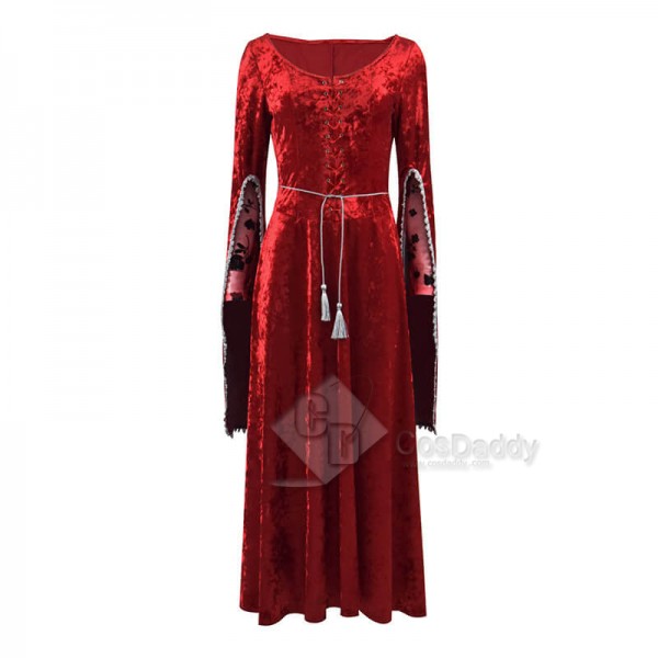 Doctor Who Clara Oswald Robots of Sherwood Dress Medieval Dress Cosplay Costume