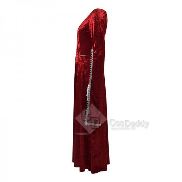 Doctor Who Clara Oswald Robots of Sherwood Dress Medieval Dress Cosplay Costume