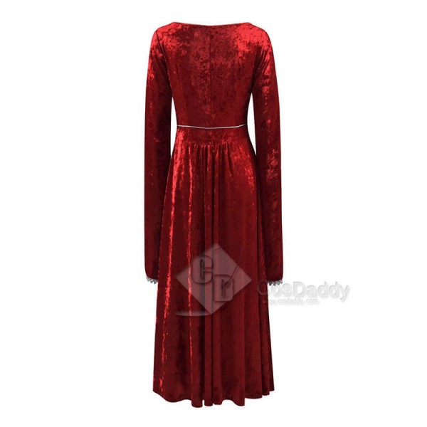 Doctor Who Clara Oswald Robots of Sherwood Dress Medieval Dress Cosplay Costume