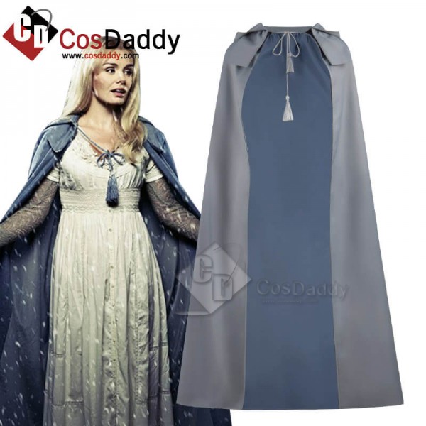 Doctor Who A Christmas Carol Abigail Pettigrew Grey Cloak Cosplay Costume