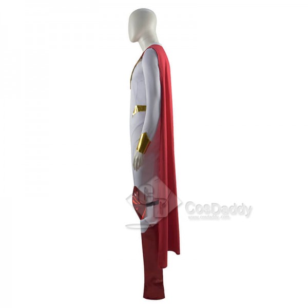 Jupiter’s Legacy 2021 Sheldon Sampson Superhero White Suit Cosplay Costumes