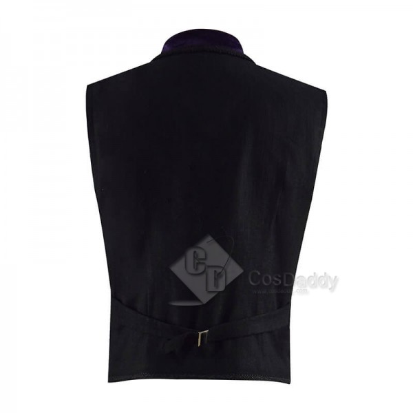 11th Doctor Purple Velvet Waistcoat Matt Smith Eleventh Doctor Costume CosDaddy