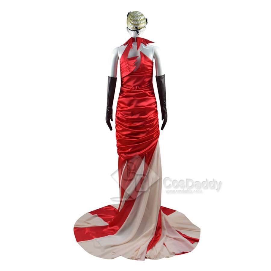 Cruella Cosplay Cruella Deville Costume Cruella De Vil Red Dress ...