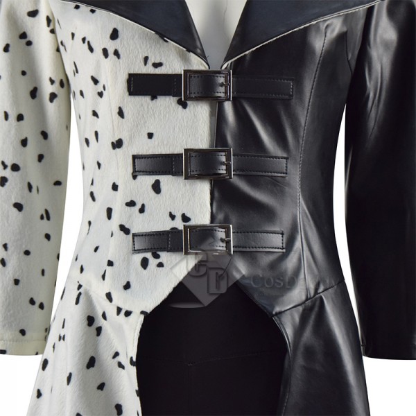 Cruella Costume 2021 Emma Stone Punk Fashion Cosplay Costumes Ideas