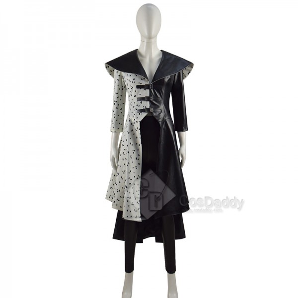 Cruella Costume 2021 Emma Stone Punk Fashion Cosplay Costumes Ideas