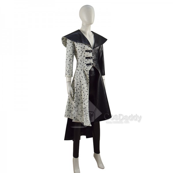 Cruella Costume 2021 Emma Stone Punk Fashion Cosplay Costumes Ideas