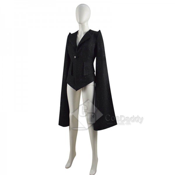 Cruella Costumes 2021 Cruella De Vil Emma Stone Black Coat Cosplay Ideas