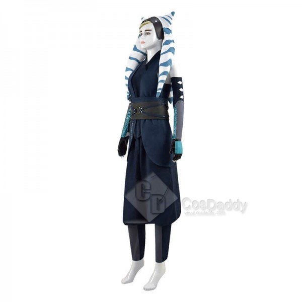 Ahsoka Tano Cosplay Costume The Mandalorian Season 2 Ahsoka Top Pants Outfit