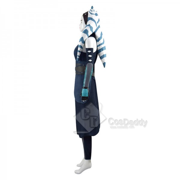 Ahsoka Tano Cosplay Costume The Mandalorian Season 2 Ahsoka Top Pants Outfit