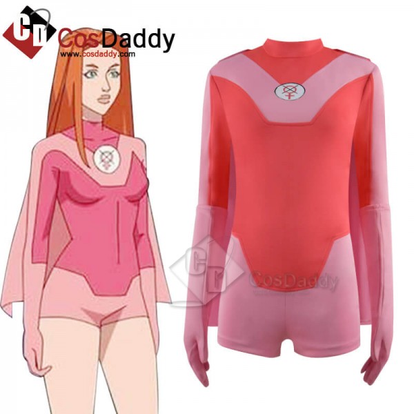 Invincible Atom Eve Costumes Cosplay Suit Women Halloween Outfit