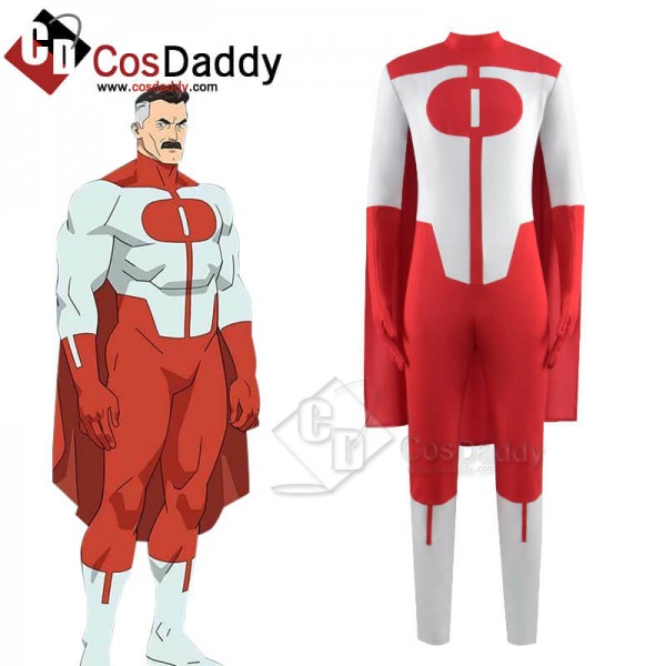 Invincible Omni-Man Cosplay Costumes Superhero Hal...