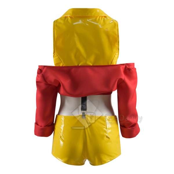 Anime Cowboy Bebop Faye Valentine Cosplay Halloween Party Uniform