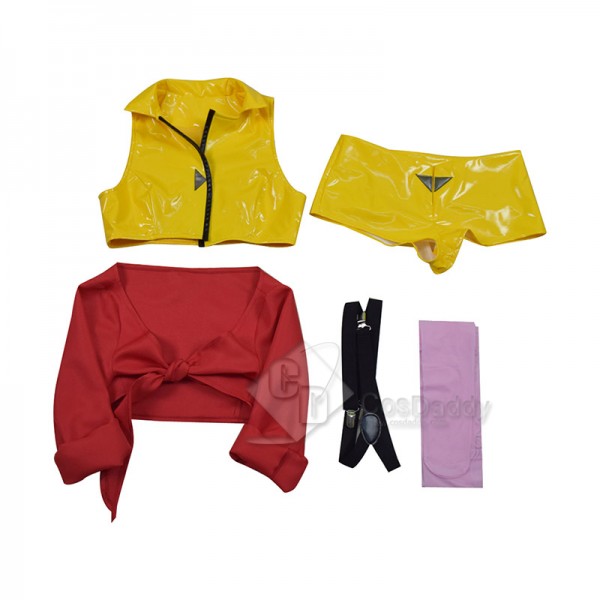 Anime Cowboy Bebop Faye Valentine Cosplay Halloween Party Uniform