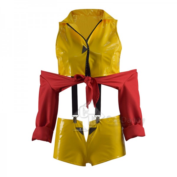 Anime Cowboy Bebop Faye Valentine Cosplay Halloween Party Uniform