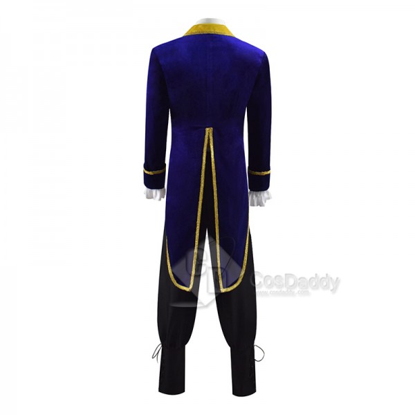 Disney Movie Beauty and the Beast Prince Adam Cosplay Costume Halloween Outfit