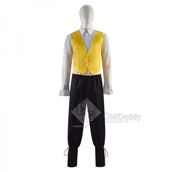 Disney Movie Beauty and the Beast Prince Adam Cosplay Costume Halloween Outfit