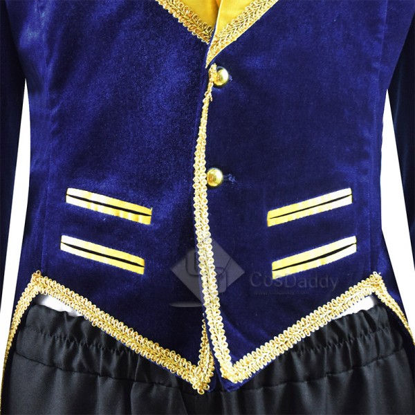 Disney Movie Beauty and the Beast Prince Adam Cosplay Costume Halloween Outfit