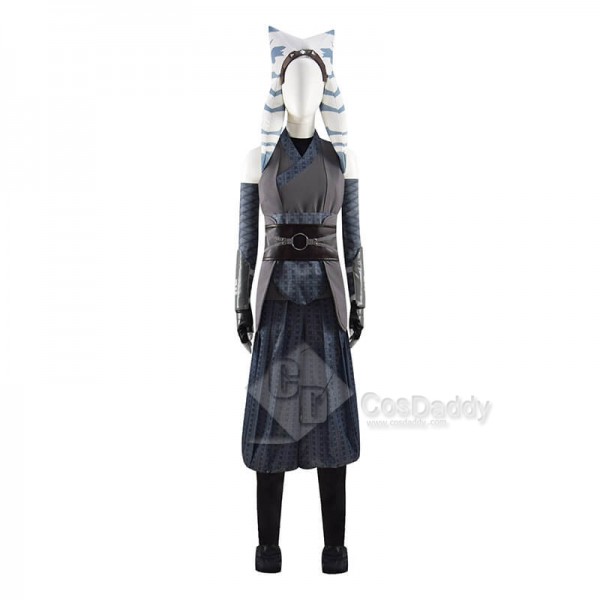 Star Wars The Mandalorian Ahsoka Tano Cosplay Costumes Kids Halloween Costumes CosDaddy