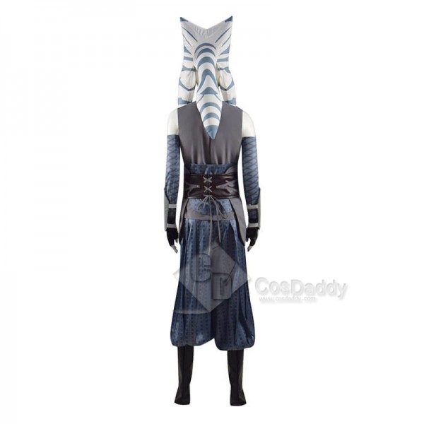 Star Wars The Mandalorian Ahsoka Tano Cosplay Costumes Kids Halloween Costumes CosDaddy