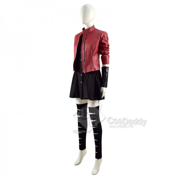 Avengers 2 Age of Ultron Scarlet Witch Jacket Wanda Maximoff Cosplay Costume