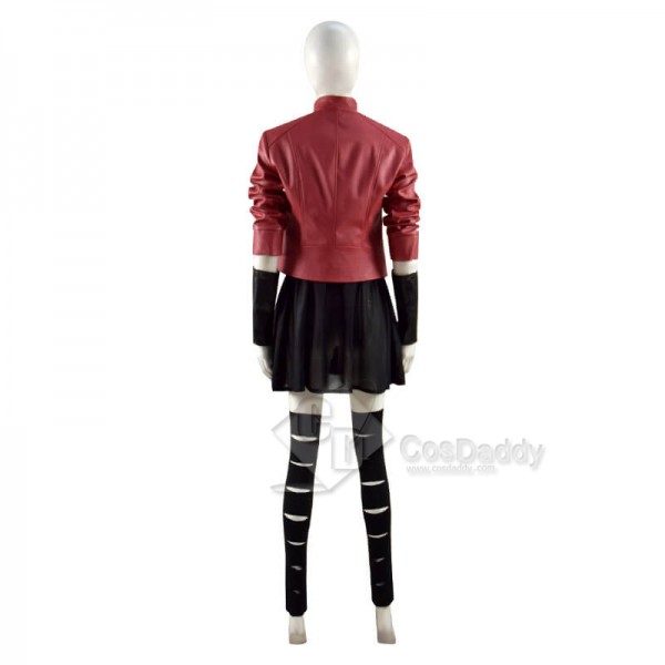 Avengers 2 Age of Ultron Scarlet Witch Jacket Wanda Maximoff Cosplay Costume