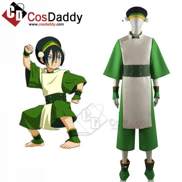 Avatar: The Last Airbender Toph Bengfang Cosplay Costume Outfits Halloween Carnival Suit