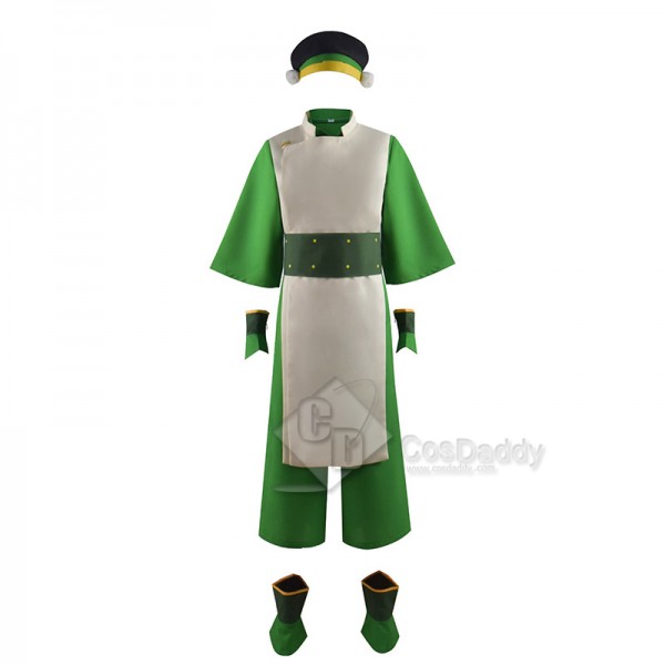 Avatar: The Last Airbender Toph Bengfang Cosplay Costume Outfits Halloween Carnival Suit
