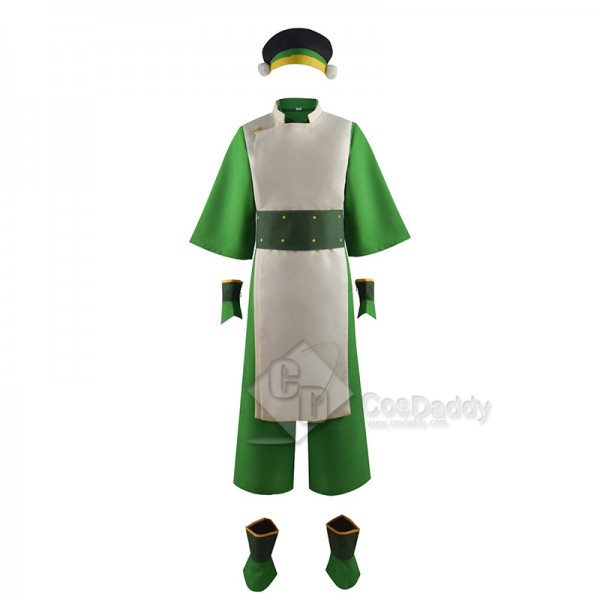 Avatar: The Last Airbender Toph Bengfang Cosplay Costume Outfits Halloween Carnival Suit