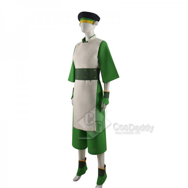 Avatar: The Last Airbender Toph Bengfang Cosplay Costume Outfits Halloween Carnival Suit