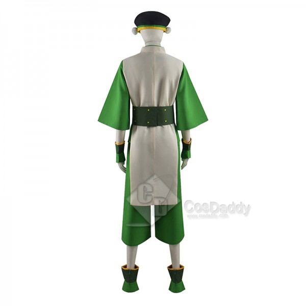 Avatar: The Last Airbender Toph Bengfang Cosplay Costume Outfits Halloween Carnival Suit