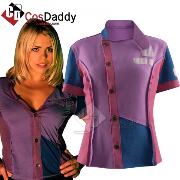 Doctor Who New Earth Rose Tyler Shirt Cosplay Cost...