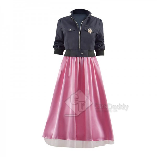 Doctor Who New Earth Rose Tyler Pink Dress and Jacket CosDaddy