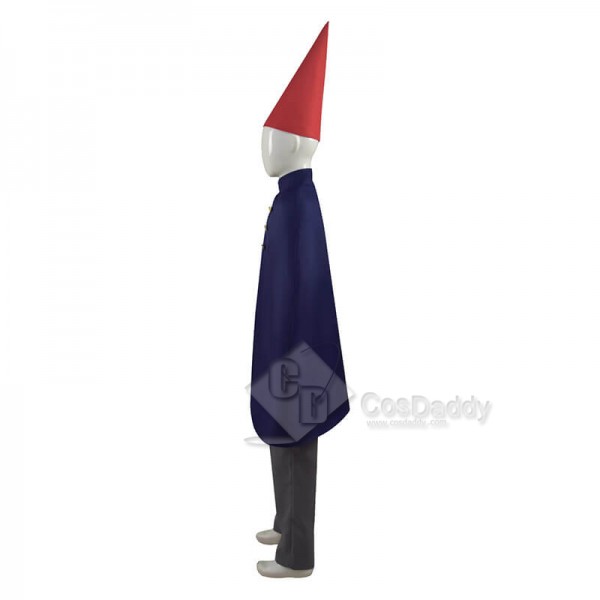 Over the Garden Wall Wirt Mantle Cape Cosplay Costumes With Hat Kids Adults