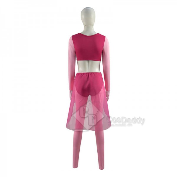 2021 Steven Universe Future Pink Pearl Cosplay Costumes Female Halloween Suit CosDaddy