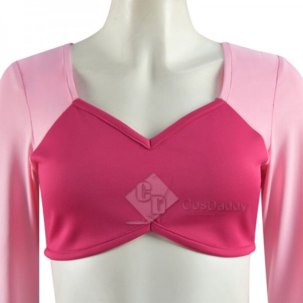 2021 Steven Universe Future Pink Pearl Cosplay Costumes Female Halloween Suit CosDaddy