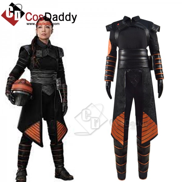 Star Wars The Mandalorian Fennec Shand Cosplay Costume Halloween Outfit