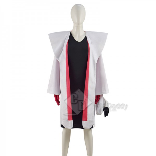 101 Dalmatian Cruella Cosplay Costume Cruella De Vil Dress Coat Outfits