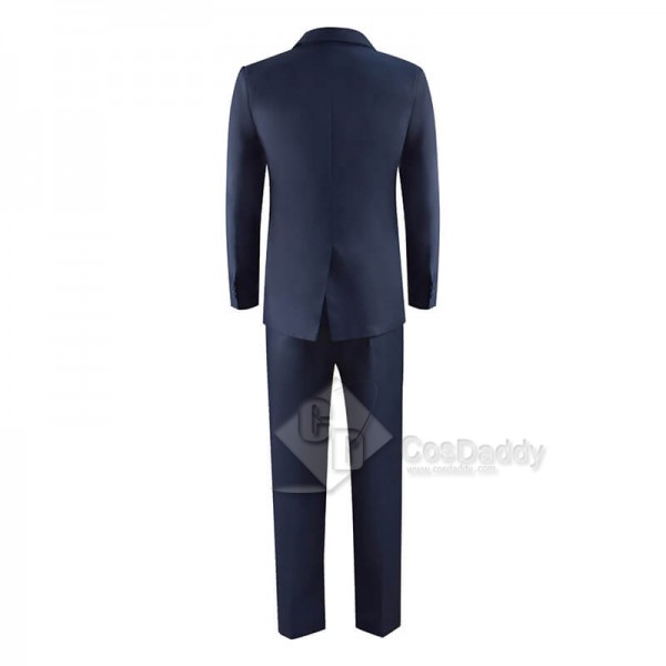 2021 TV Loki Uniform Cosplay Costume Halloween Outfit(Navy Blue Version)