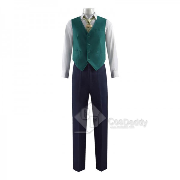 2021 TV Loki Uniform Cosplay Costume Halloween Outfit(Navy Blue Version)