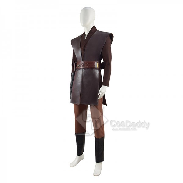 Star Wars Jedi Anakin Skywalker Cosplay Costume Halloween Carnival Outfit