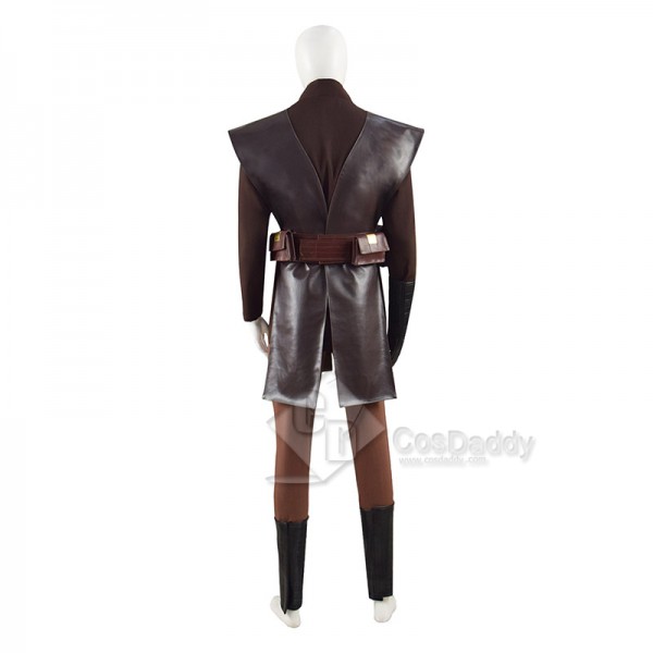 Star Wars Jedi Anakin Skywalker Cosplay Costume Halloween Carnival Outfit