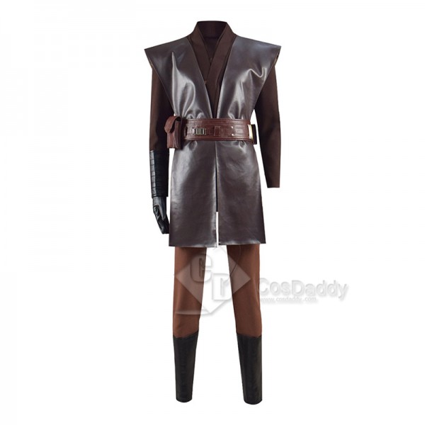 Star Wars Jedi Anakin Skywalker Cosplay Costume Halloween Carnival Outfit