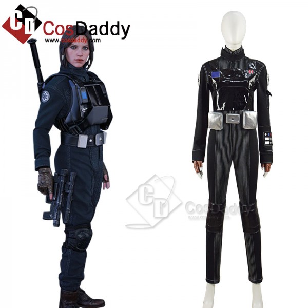 Star Wars Jyn Erso Cosplay Costume Pilot Jumpsuit ...