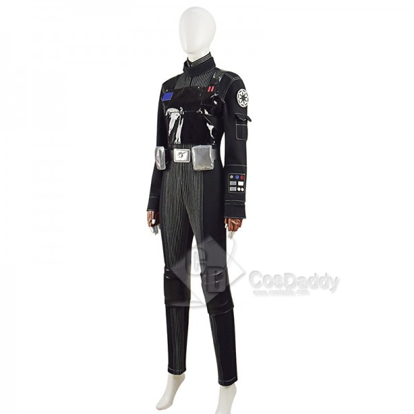 Star Wars Jyn Erso Cosplay Costume Pilot Jumpsuit Romper Halloween Carnival Suit