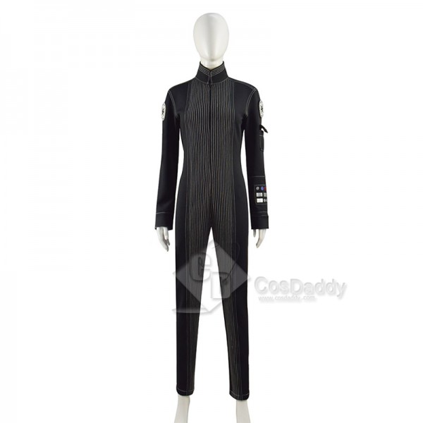 Star Wars Jyn Erso Cosplay Costume Pilot Jumpsuit Romper Halloween Carnival Suit