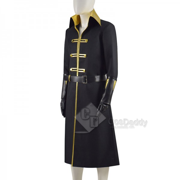 Castlevania Season 4 Alucard Cosplay Costume Black Coat Outfit Halloween Carnival Suit